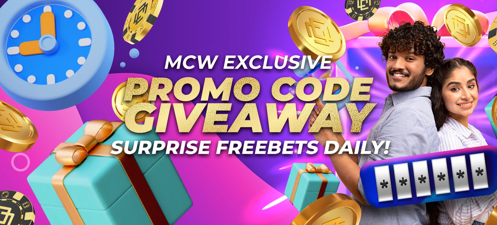 MCW Exclusive Promo Code Giveaway MCW Exclusive Promo Code Giveaway