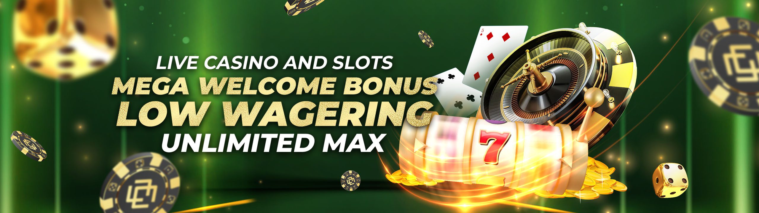 Live Casino and Slots 12% First Deposit Bonus Live Casino and Slots 12% First Deposit Bonus