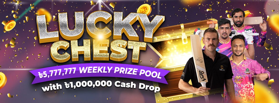 Lucky Chest 5,777,777 Weekly Prize Pool Lucky Chest 5,777,777 Weekly Prize Pool